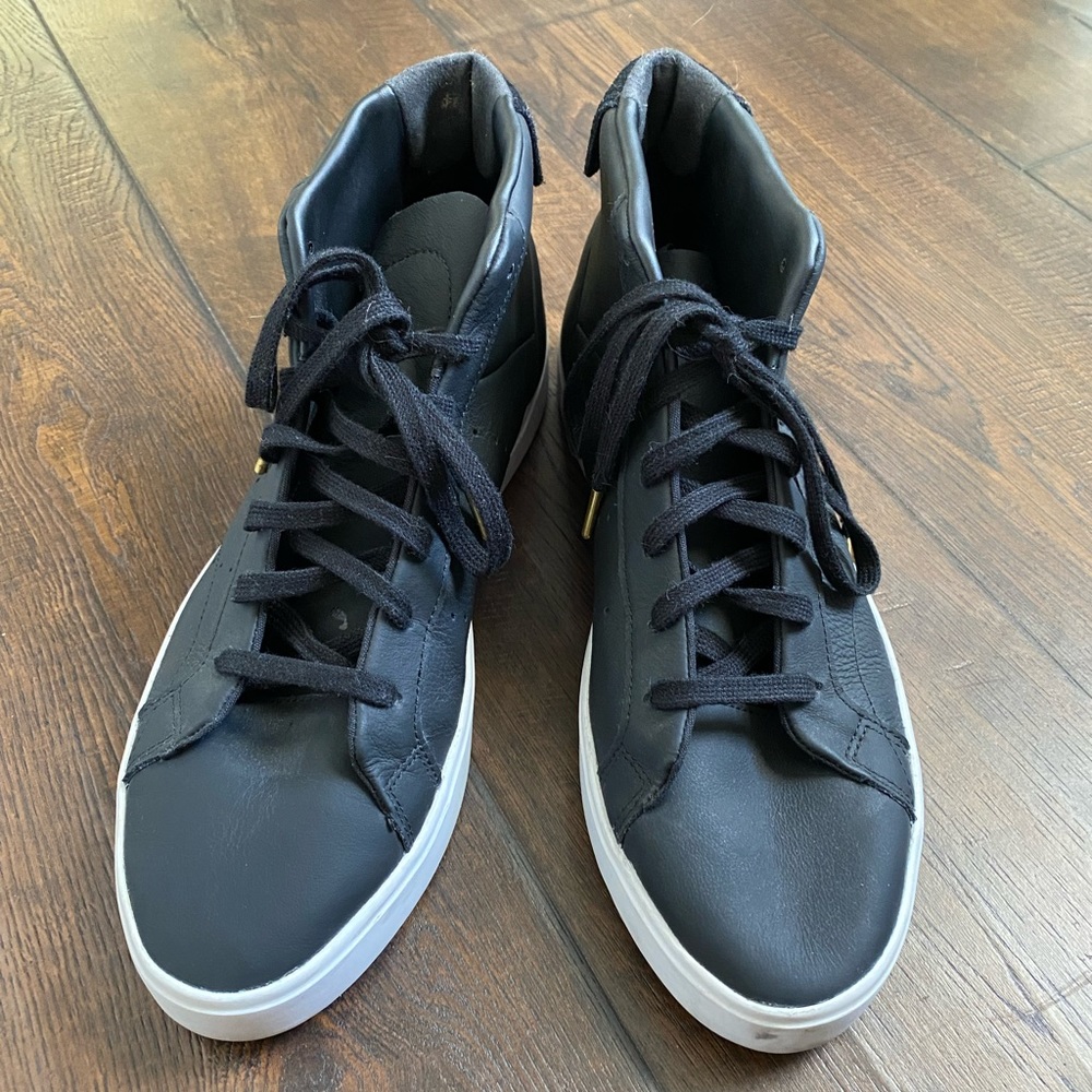 Black Adidas Sleek High Tops